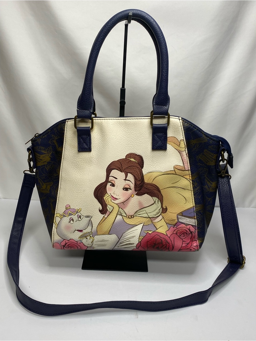 Loungefly Disney Beauty and the Beast Belle Satchel Crossbody Bag